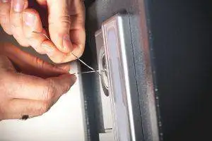 mobile locksmith service van providing emergency assistance