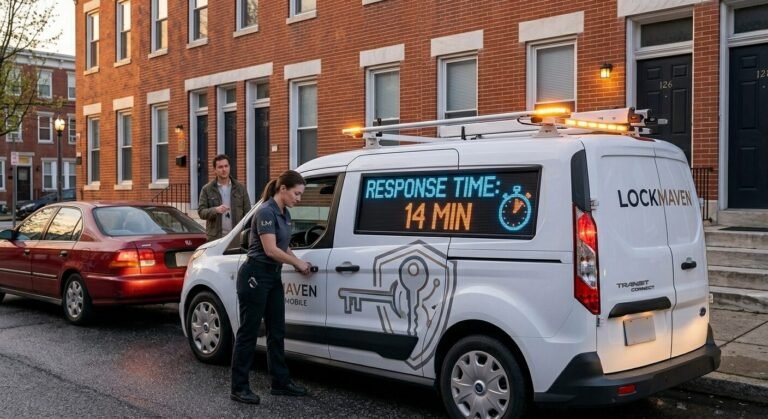 mobile locksmith response time - LockMaven locksmith service